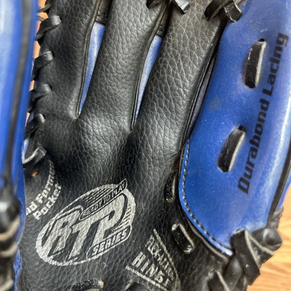 Franklin Custom Fit RTP Series Youth Baseball Glove Mitt Blue Black Size 9.5